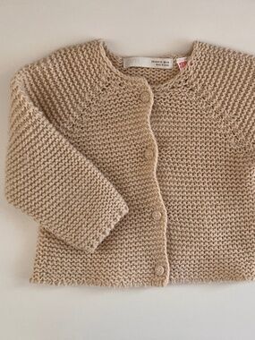 Baby knit cardigan